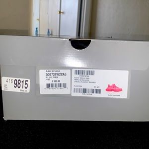 COPY - Pink Triple S Balenciaga Sneakers